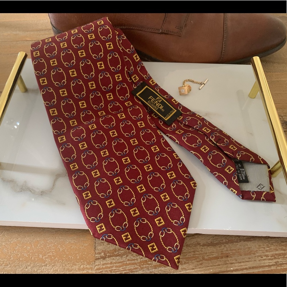 Vintage FENDI tie